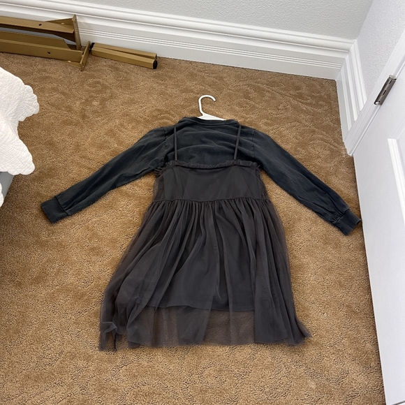 A Zara size 8 gray double dress - Picture 3 of 3